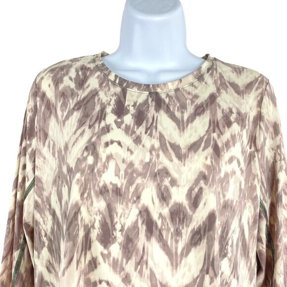 Duluth Suit Up Swim Long Sleeve T-Shirt Top Womens Medium Printed Beach - Picture 3 of 6